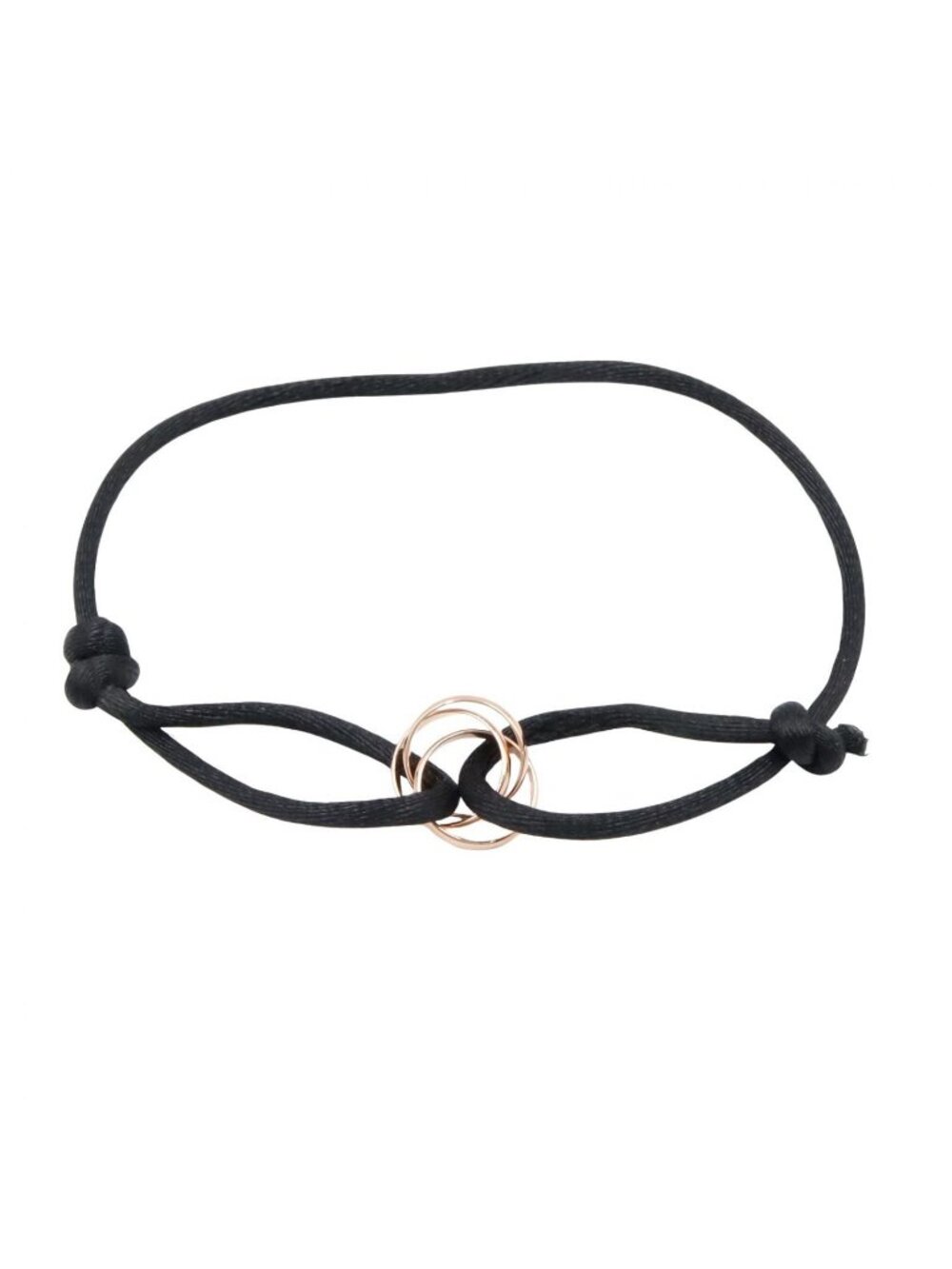 Cartier Bracelet Trinity Cord 22 cm 18k Pink Gold